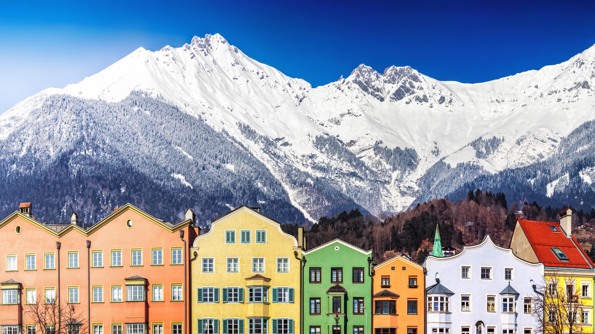 Góry w Innsbrucku.