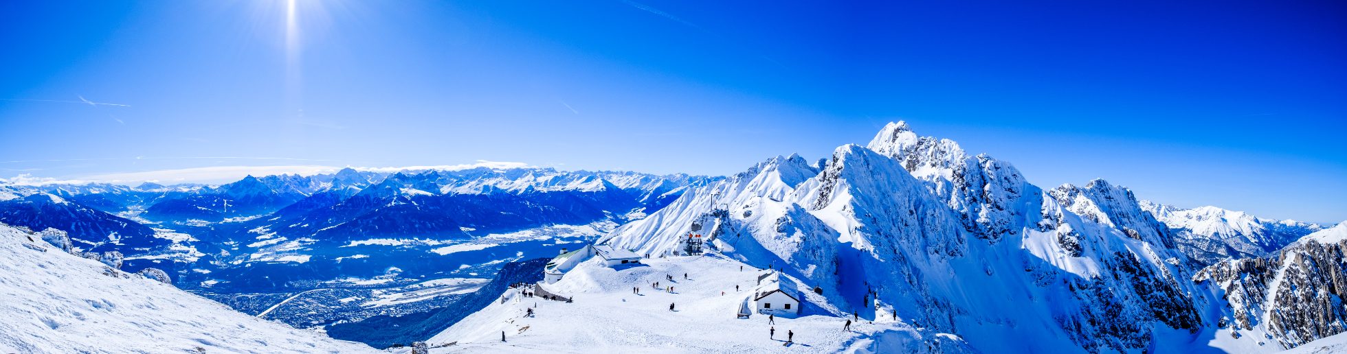 Góra Nordkette w Innsbrucku, Austria.