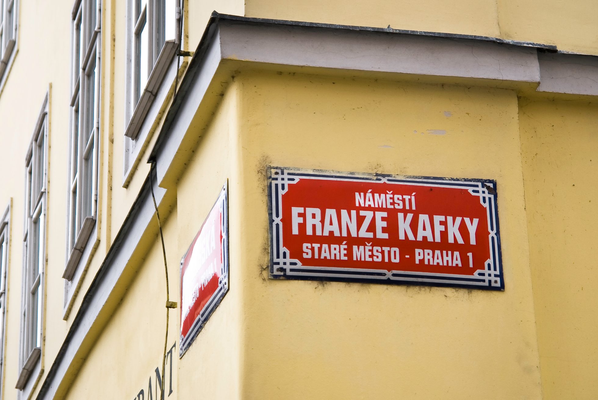 Ulica Franza Kafki w Pradze