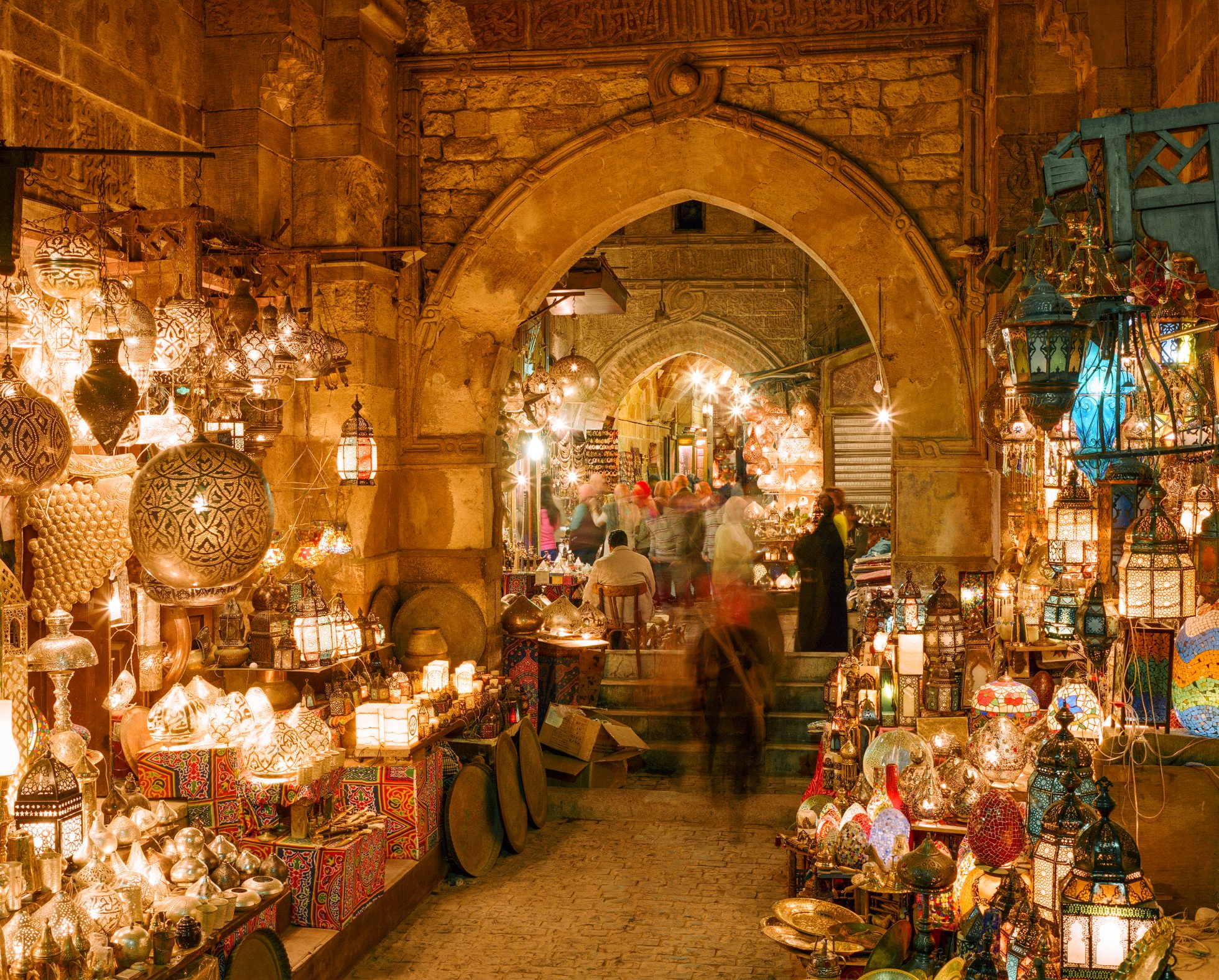 Khan El-Khalili bazaar in Cairo, vacations in Egypt