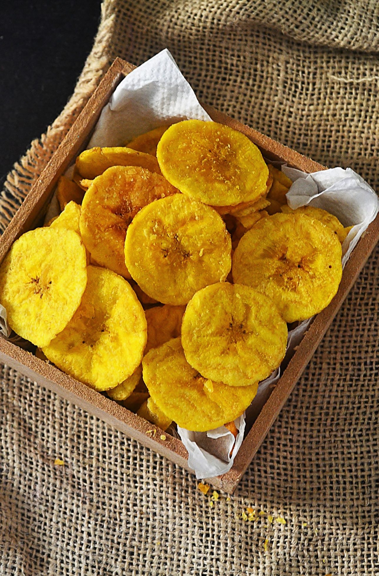 Chipsy bananowe na Teneryfie