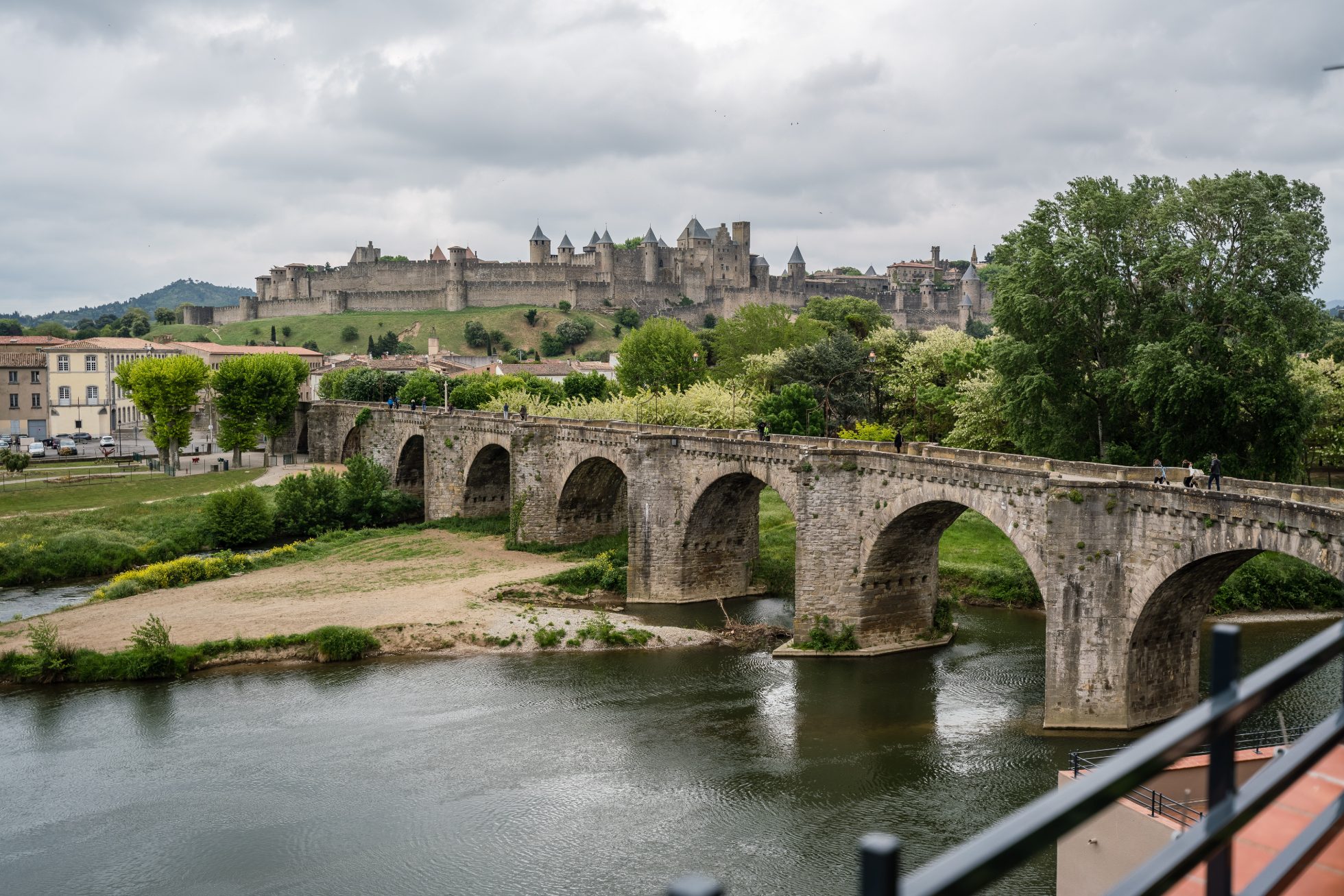 most w Carcassone we Francji, małe miasteczka we Francji