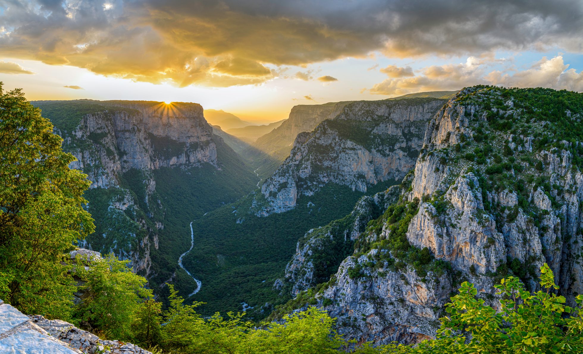 Kanion Vikos, przyroda Grecji