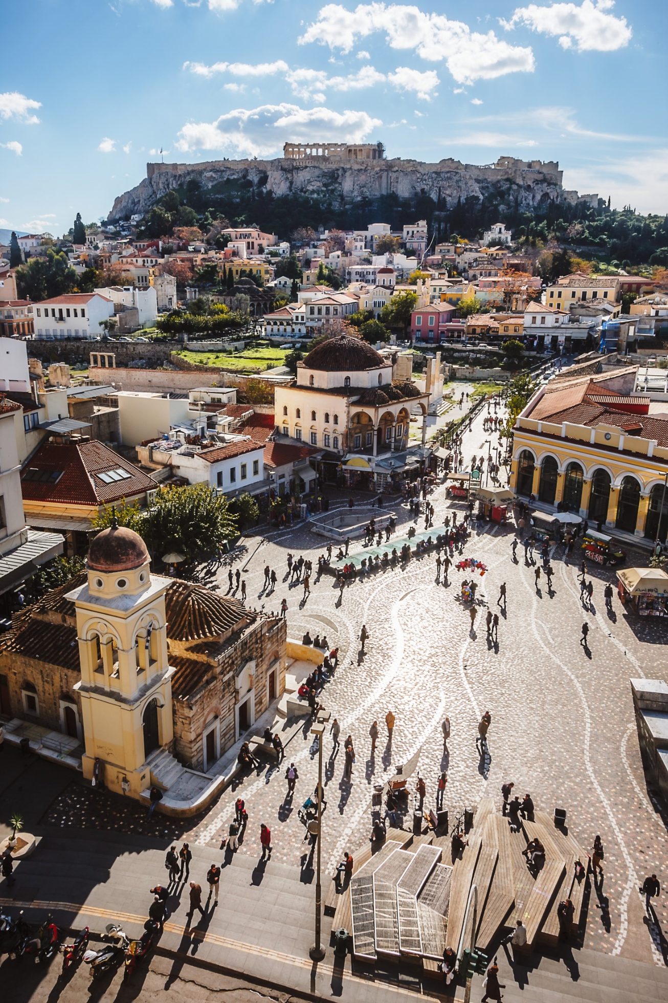 plac Monastiraki w Atenach, atrakcje Aten