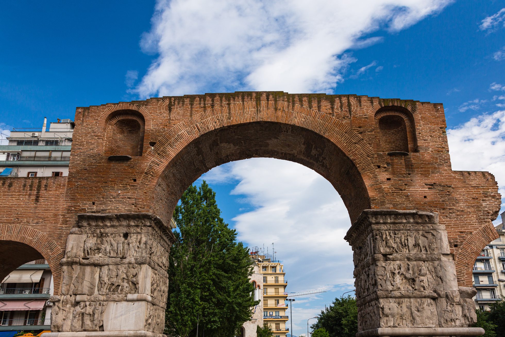 Łuk triumfalny Galeriusza w Salonikach.