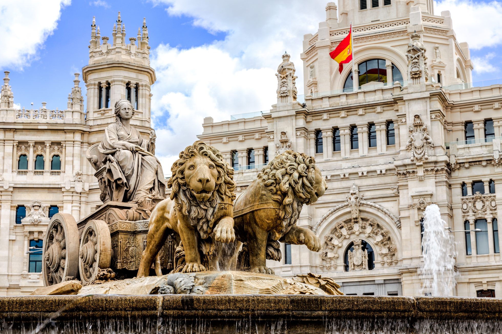 Plaza de Cibeles en Madrid