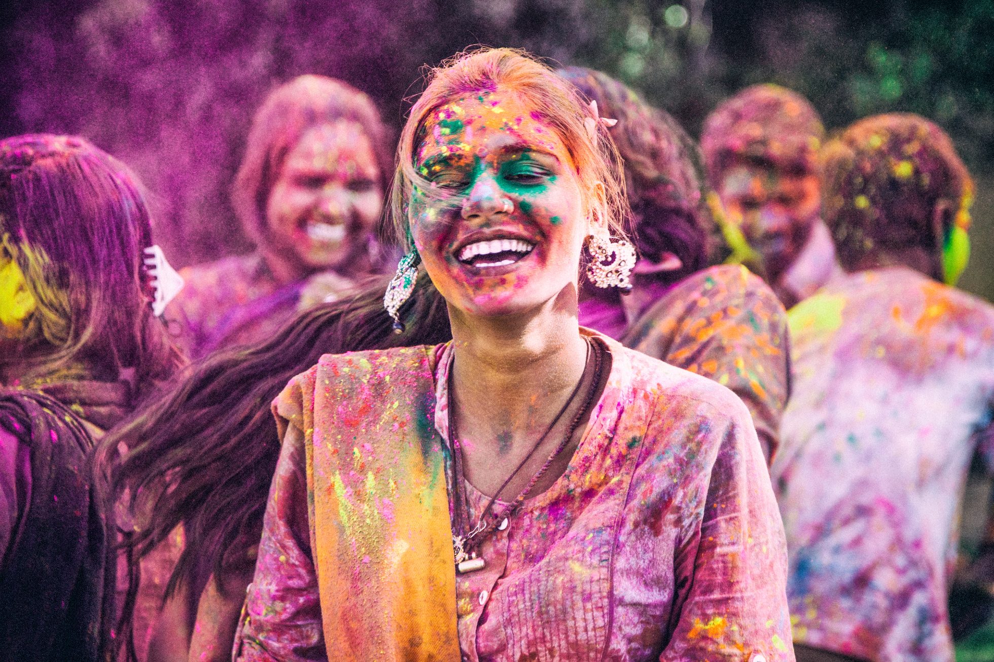 Holi in India - a colorful festival
