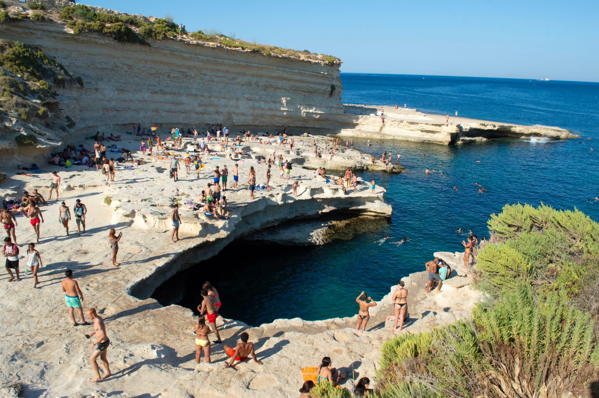 Widok na St. Peter's Pool