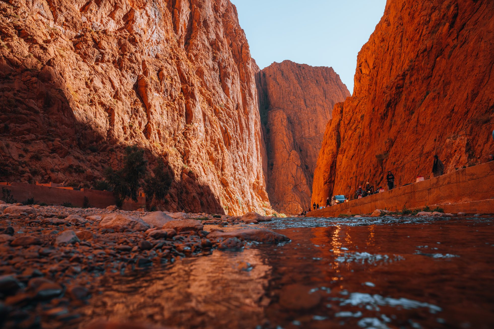 Gorge du Dades — kanion i rzeka w Maroku
