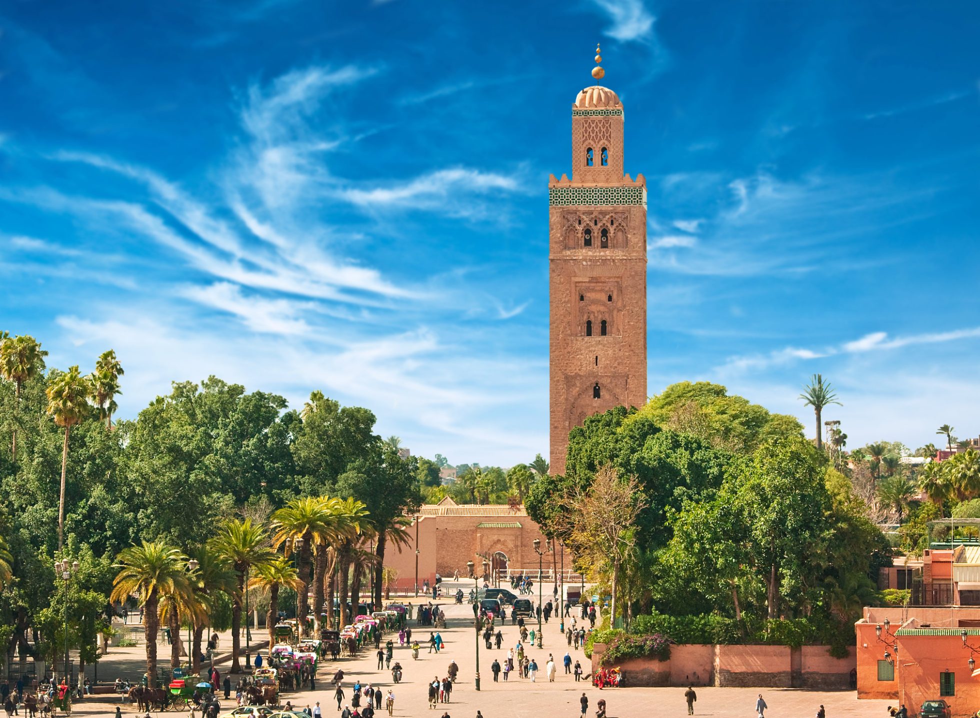Meczet Księgarzy w Marrakeszu, Maroko