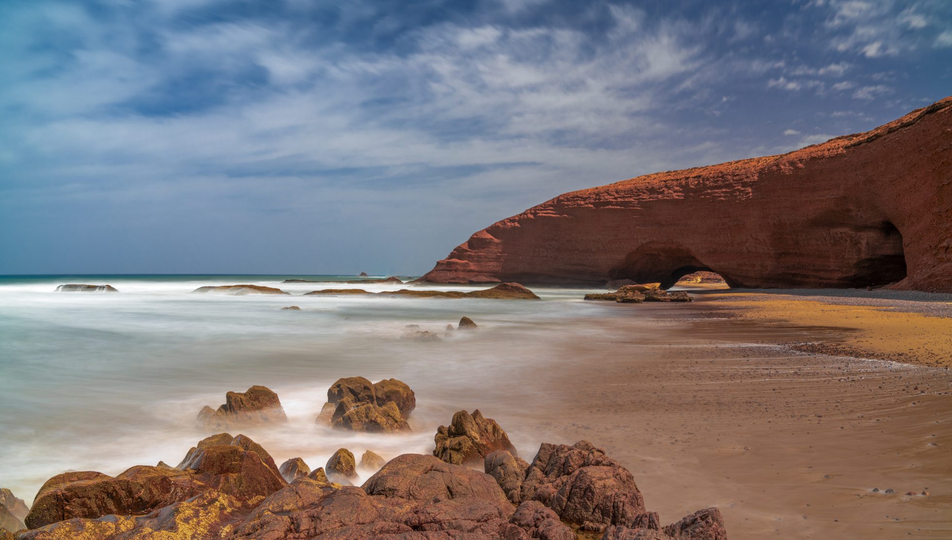 Plaża Legzira, Maroko