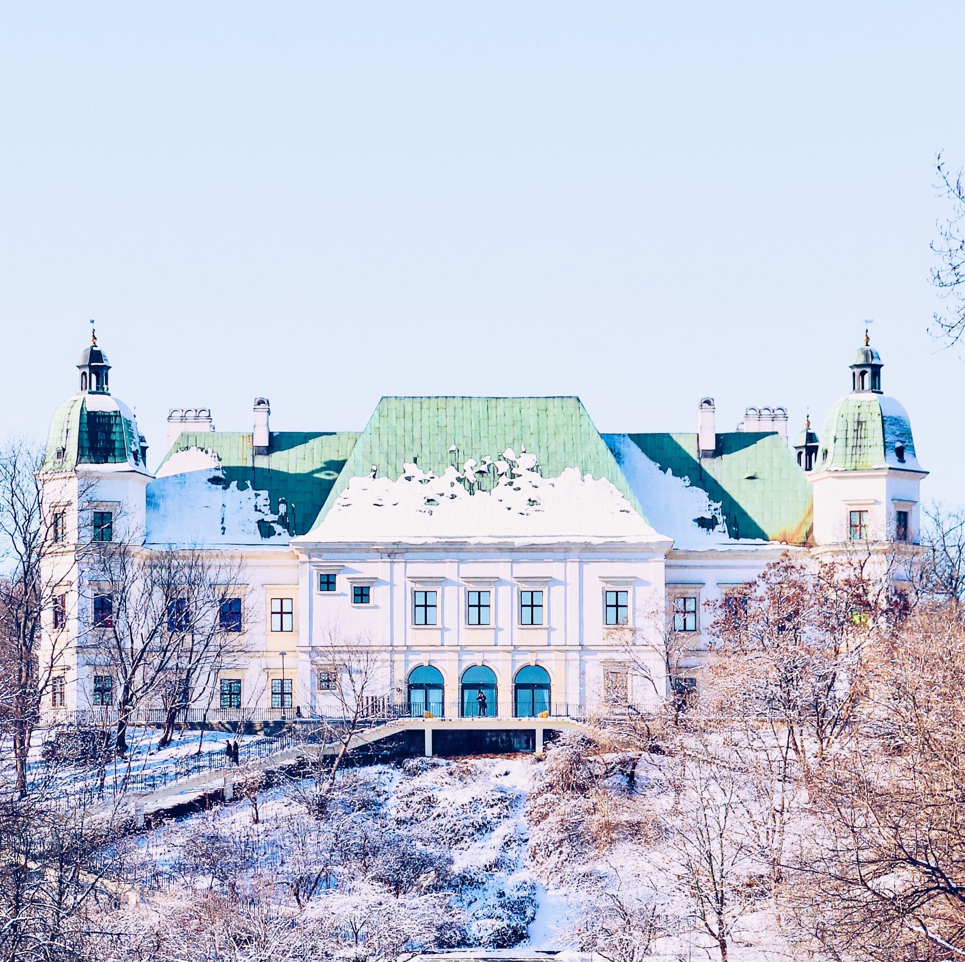 Ujazdowski Castle in Warsaw