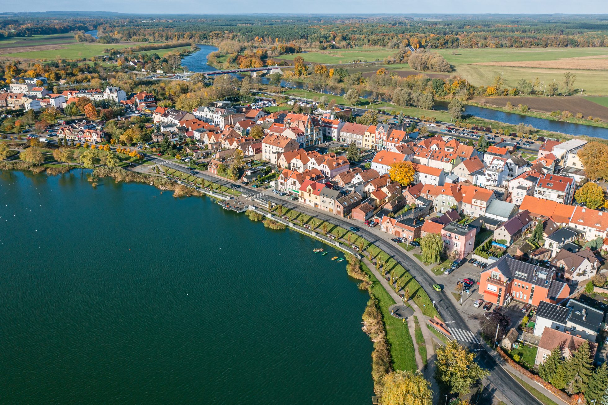 Widok na Wielkopolskę z lotu Ptaka