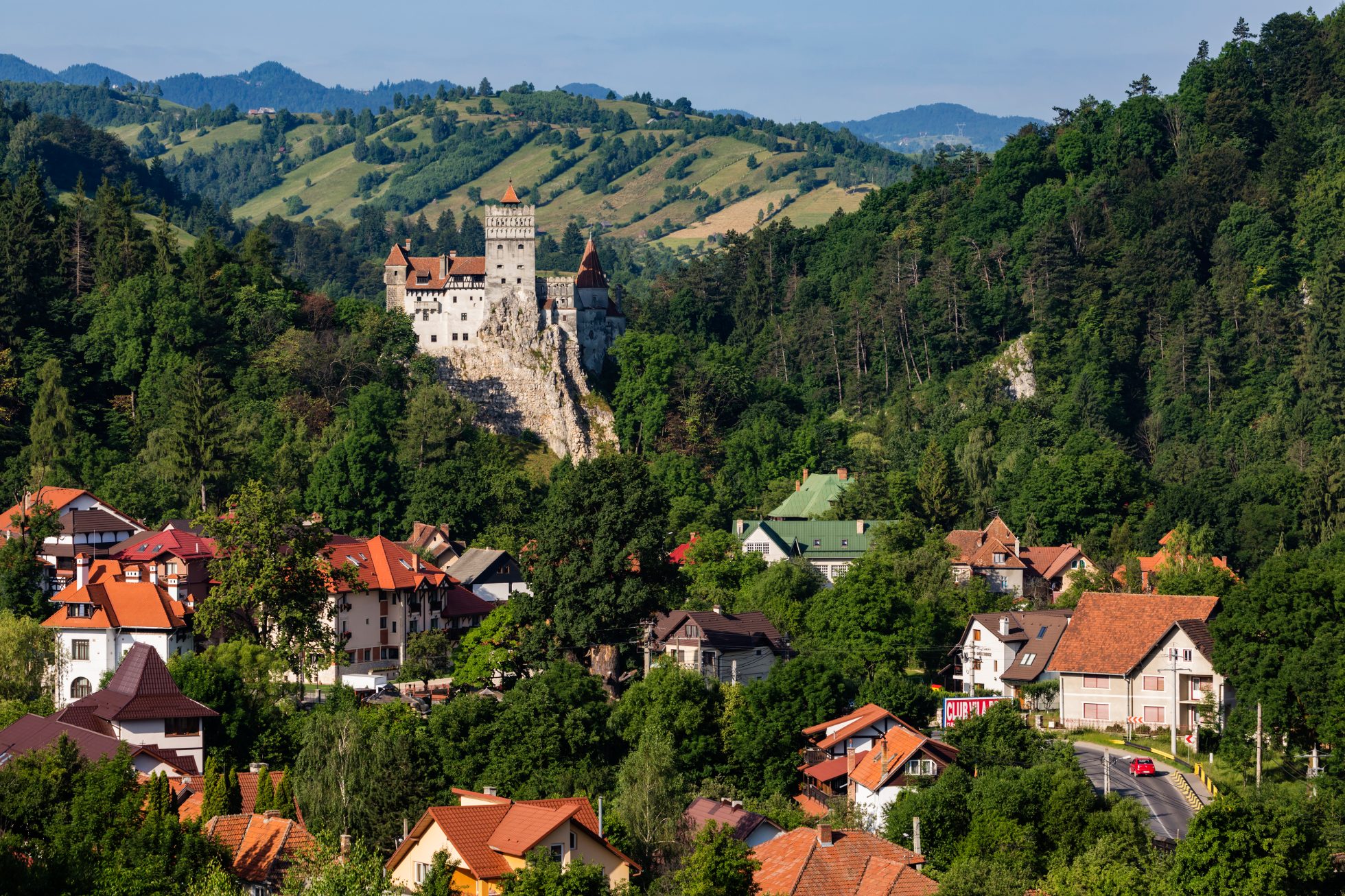 Castle in Bran, Transylvania