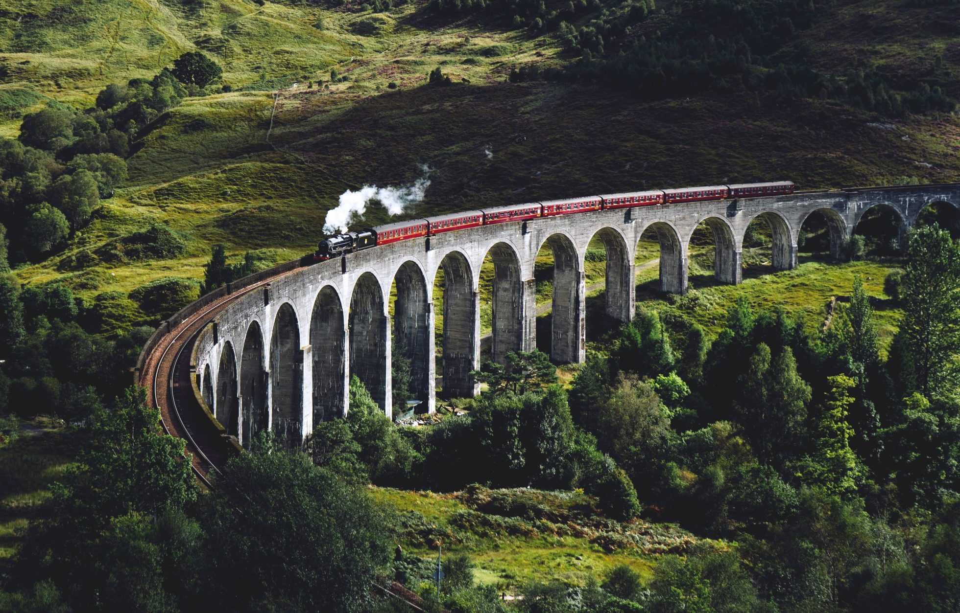 Glenfinnan Viaduct - top place to visit in the uk