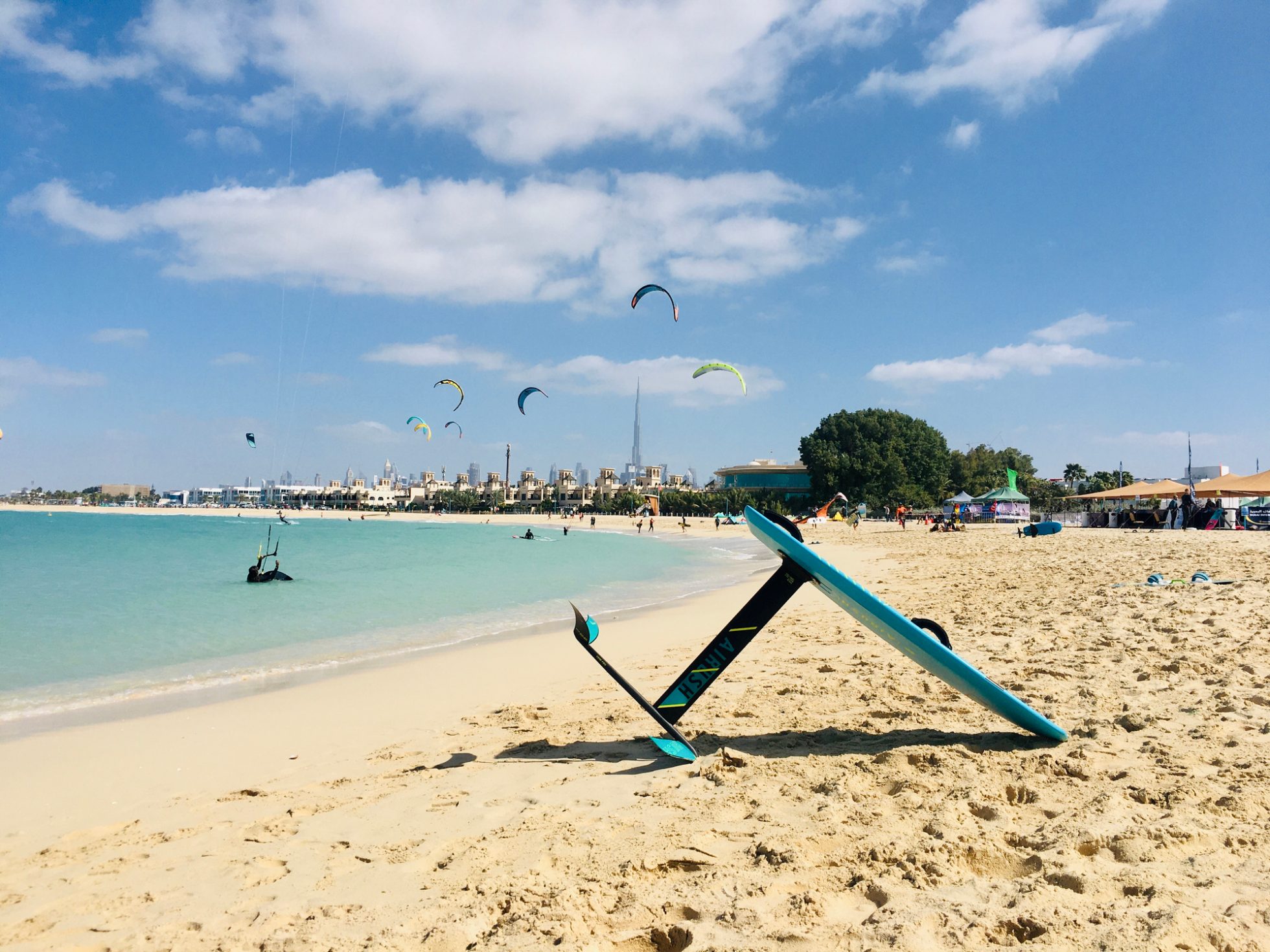 Kite Beach w Dubaju, Dubaj plaże