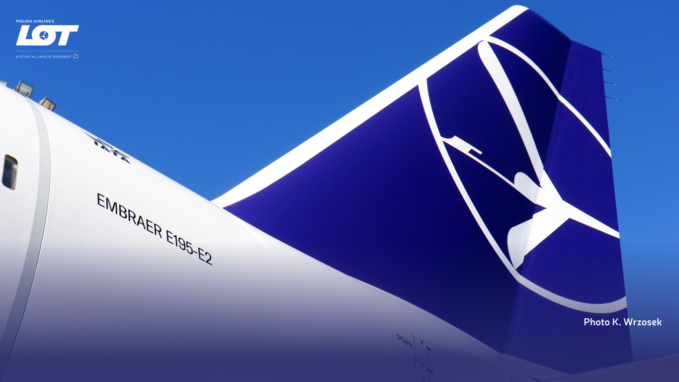Winglet of Embraer E195-E6