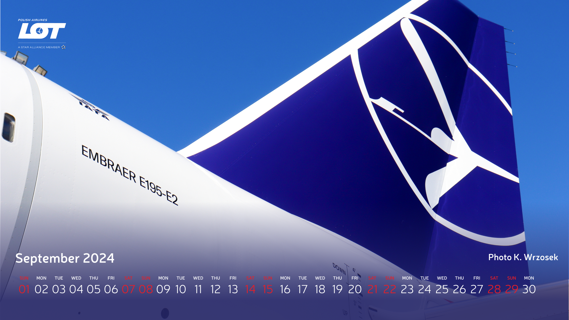Winglet of Embraer E195-E12