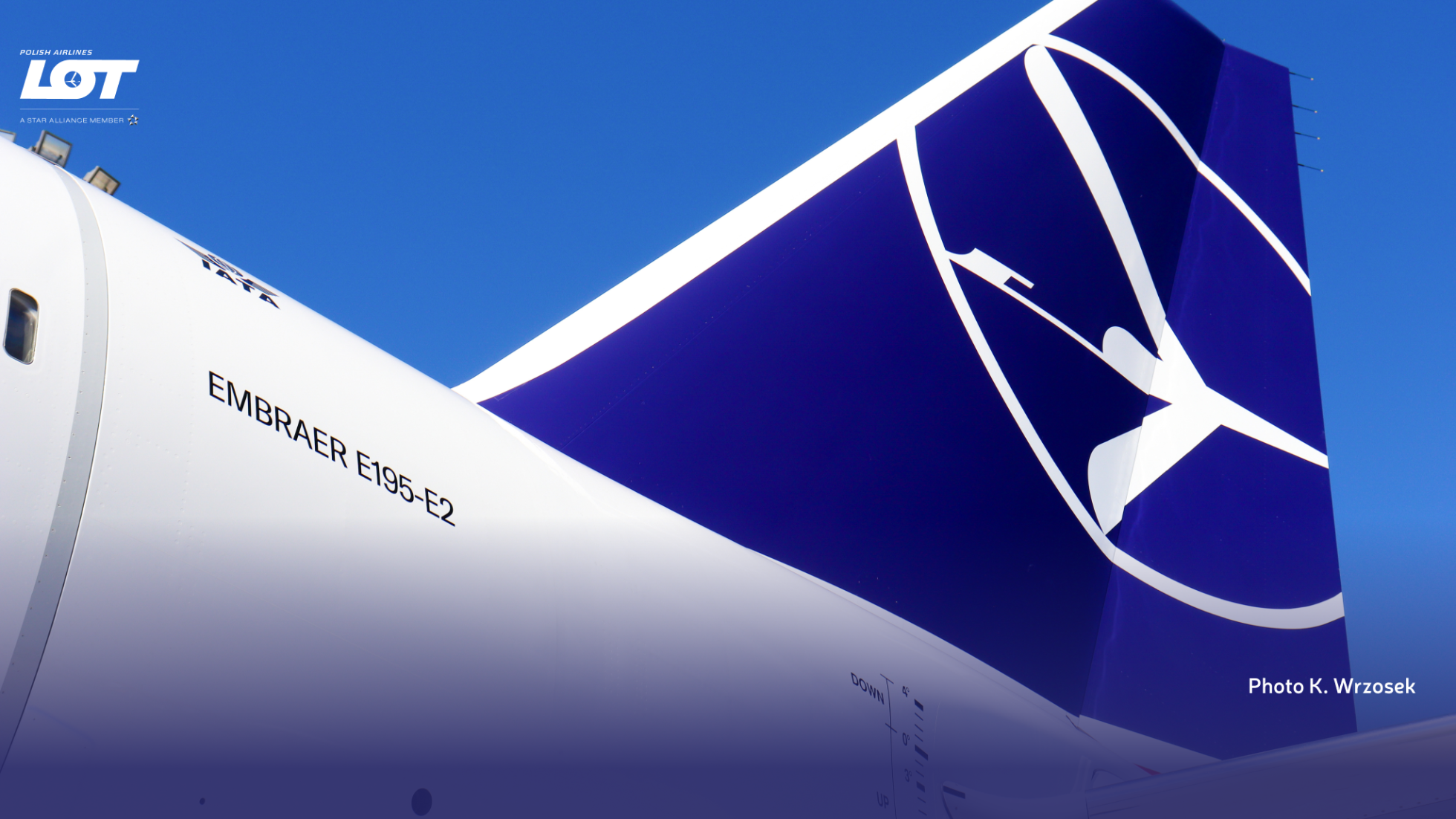 Winglet of Embraer E195-E5