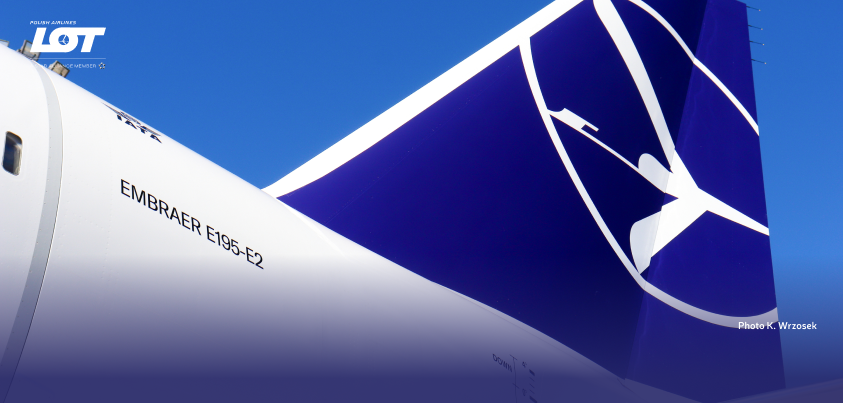 Winglet of Embraer E195-E14