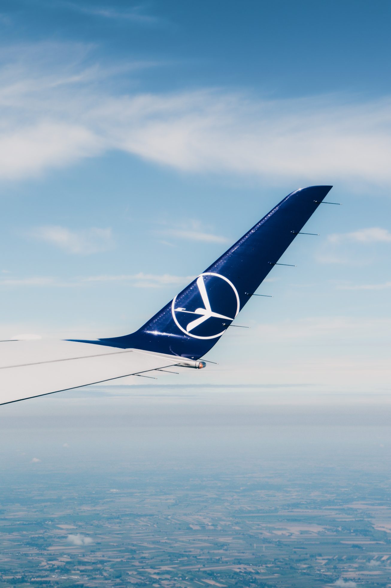 Stewardesa Angelika Juszczyk na pokładzie samolotu Boeing 737 Max