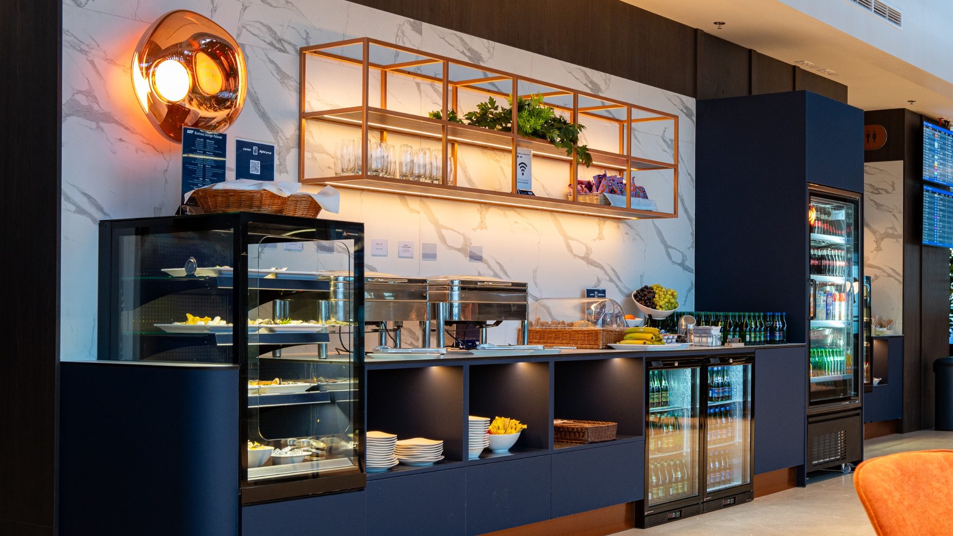Polonez Business Lounge am Chopin-Flughafen