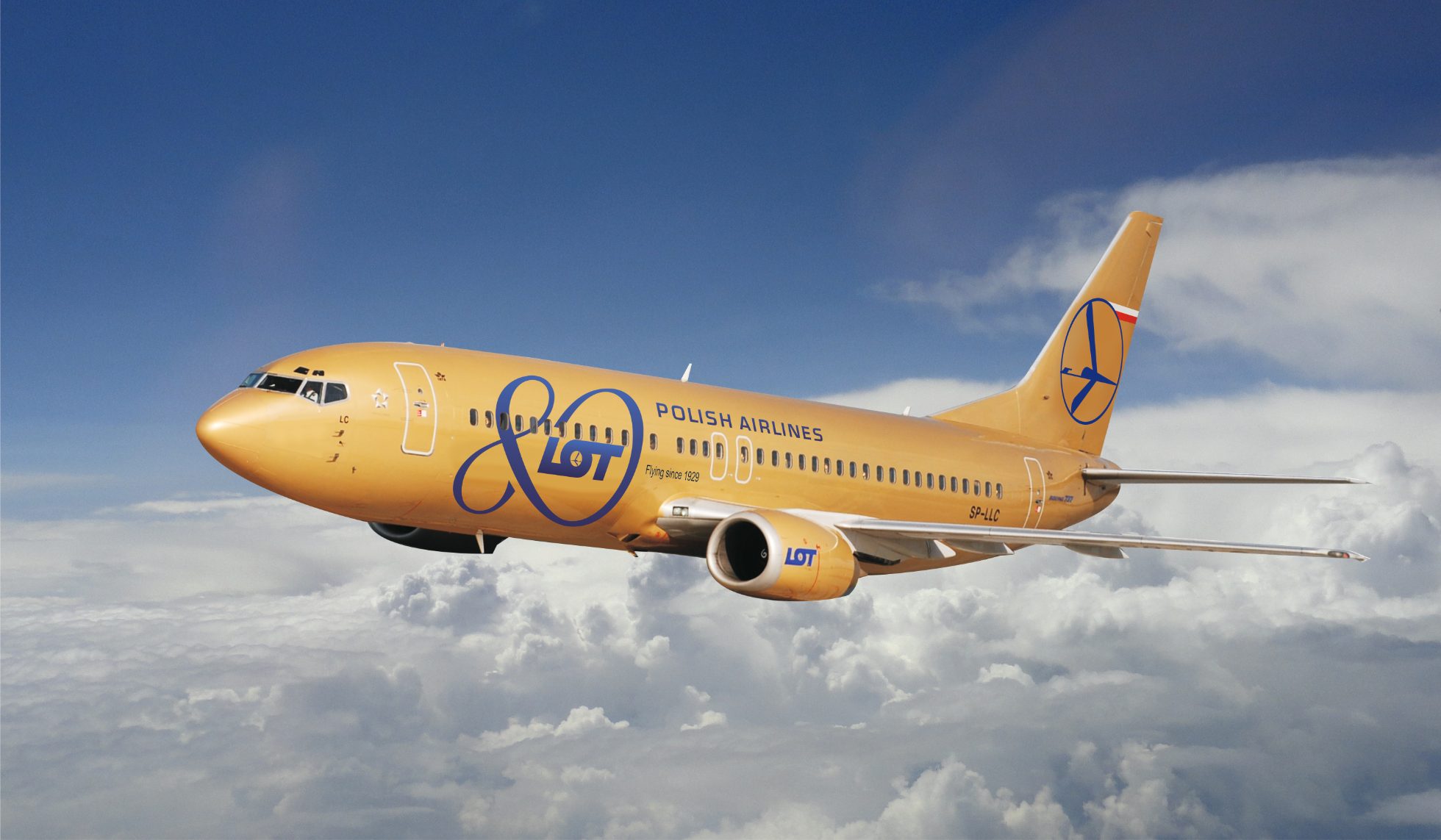 Boeing 737-400* | SP-LLC | 80-lecie LOT-u