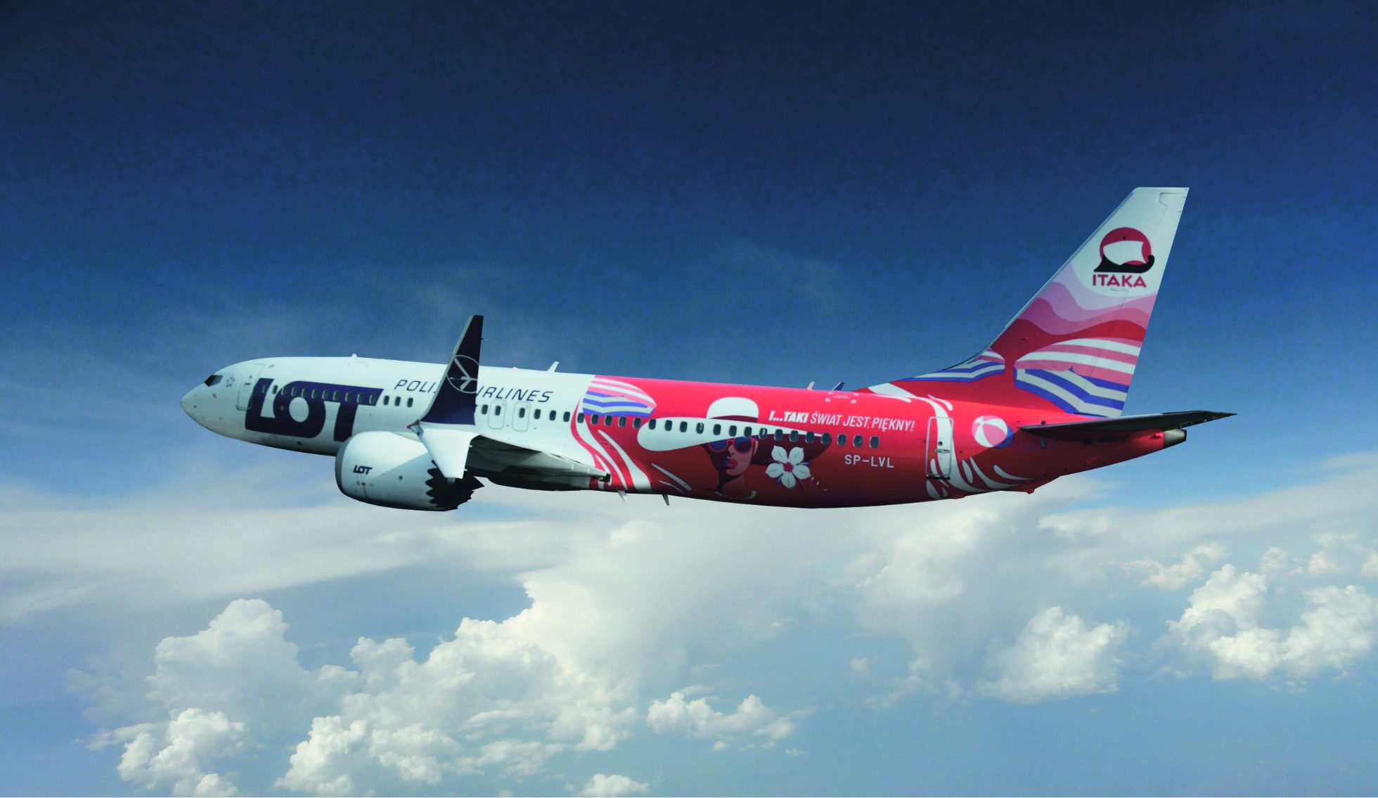 Boeing 737 MAX | SP-LVL | 2025 | ITAKA | Fot. Jacek Bonczek