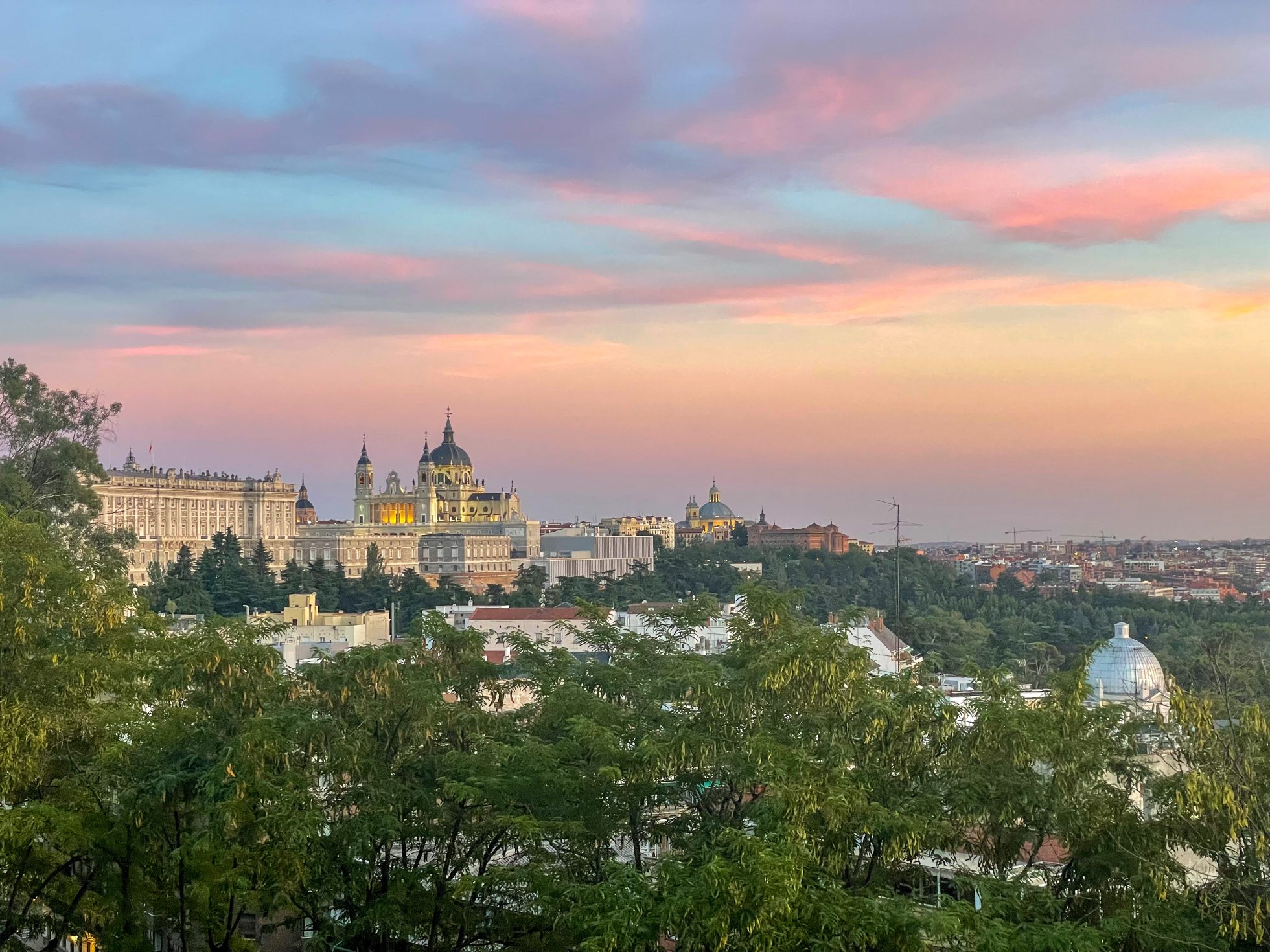 Pałac Królewski i Katedra La Almudena