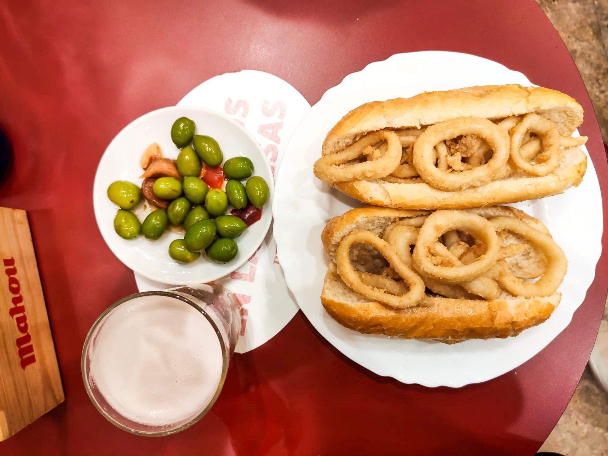 Bocadillo de calamares