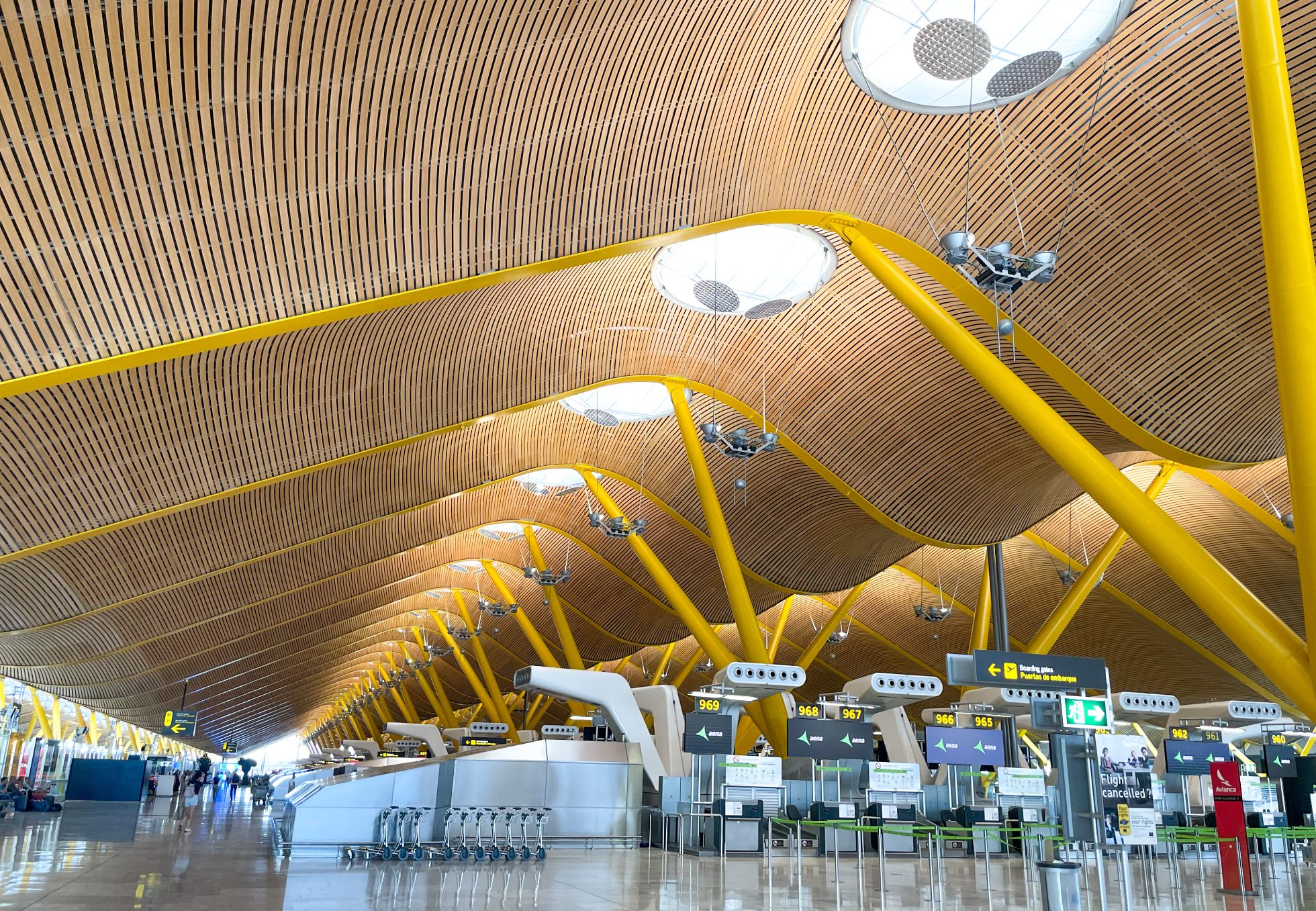Terminal 4 na lotnisku w Madrycie