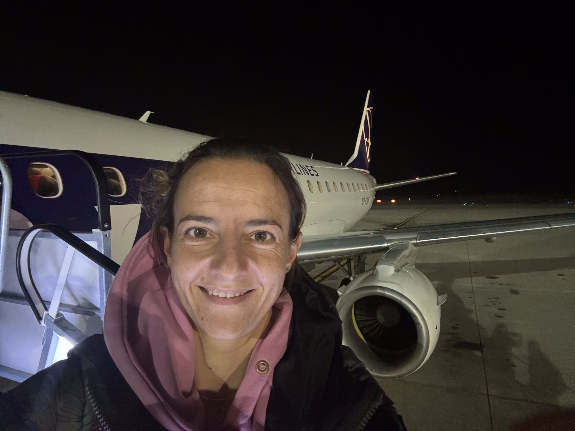 Ewa before the flight