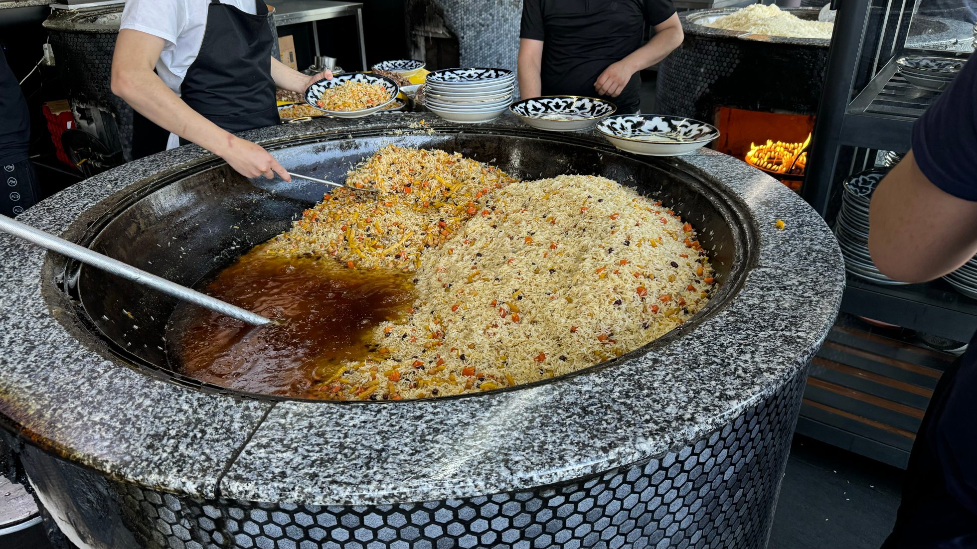 Plov w Taszkencie