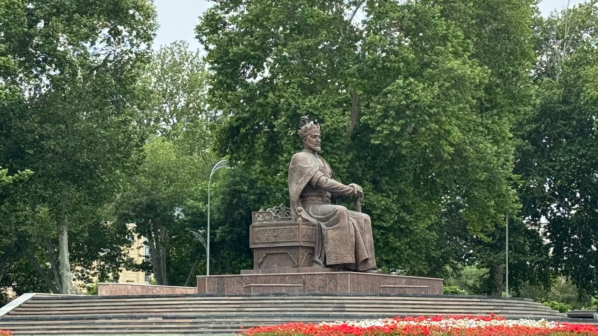 Pomnik Islama Karimowa w Samarkandzie