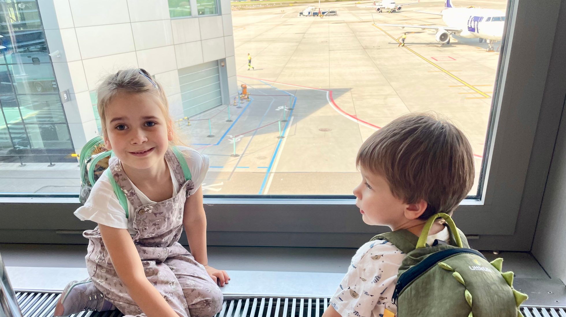 Kraków-Airport, widok na płytę