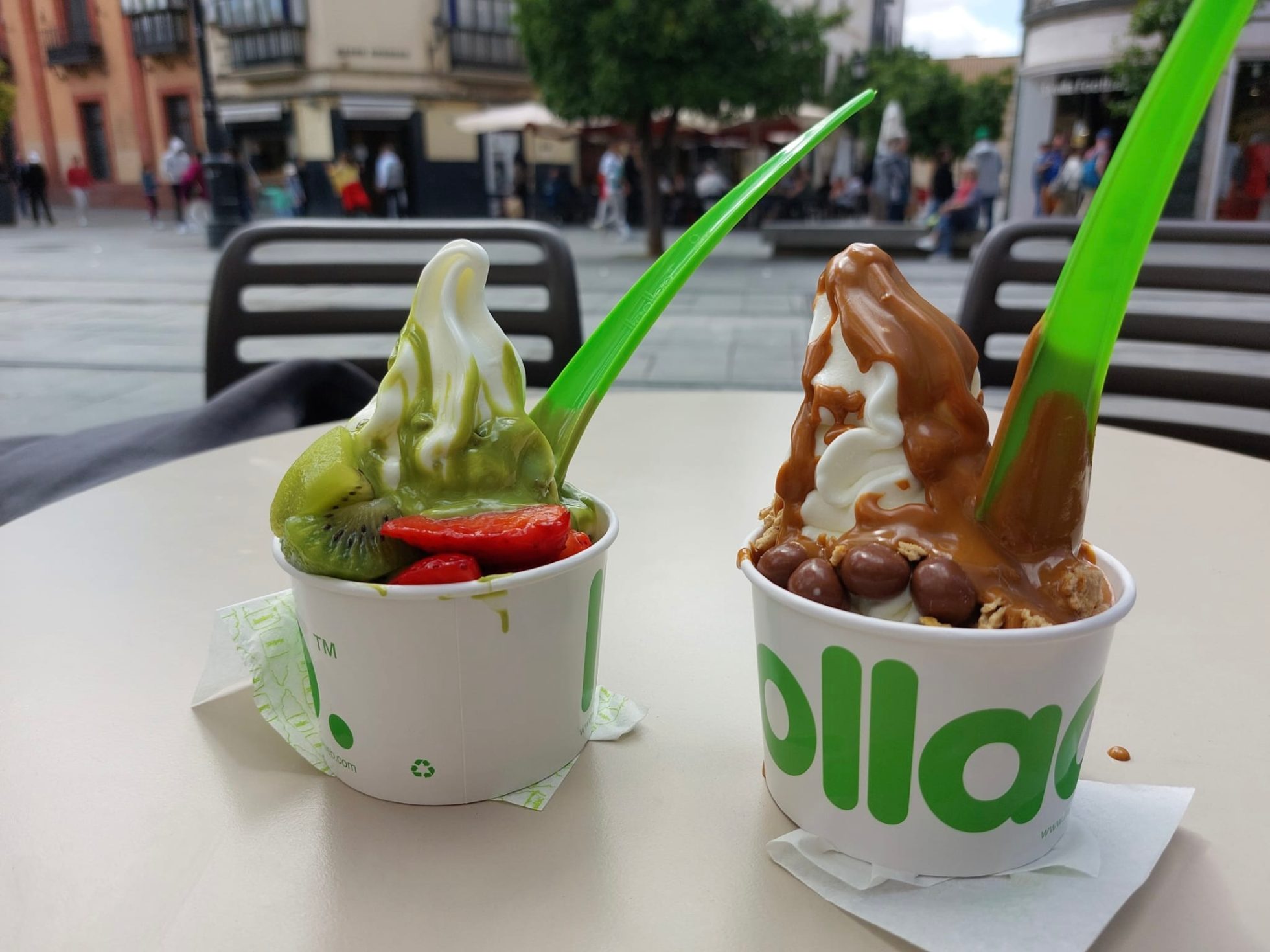 Mrożony jogurt llao llao