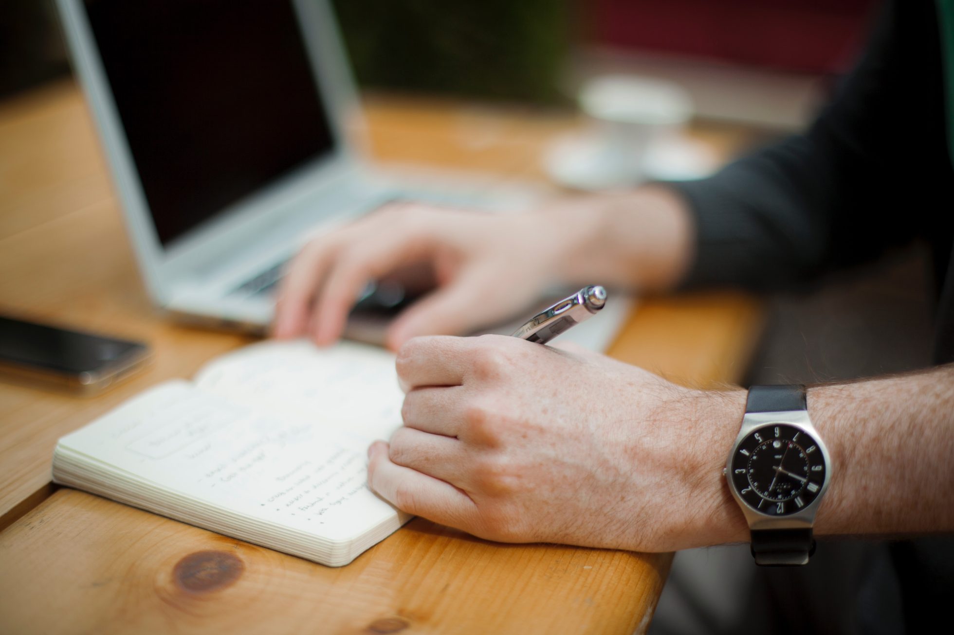 Creating a list of things to take on vacation