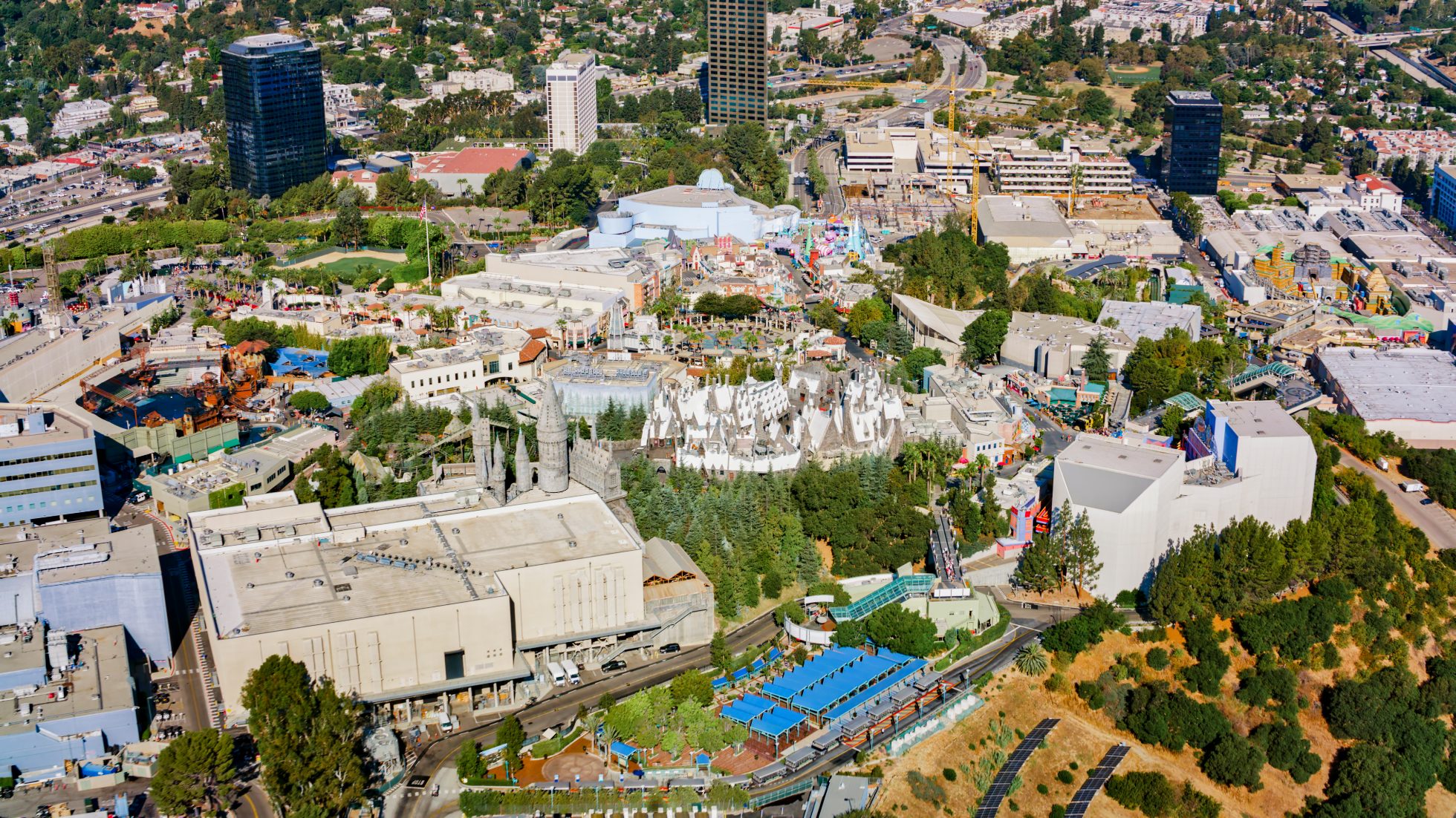 Panorama Universal Studios Hollywood.