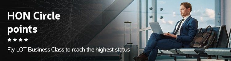 HOT Circle points - Fly LOT Business Class to reach the highest status