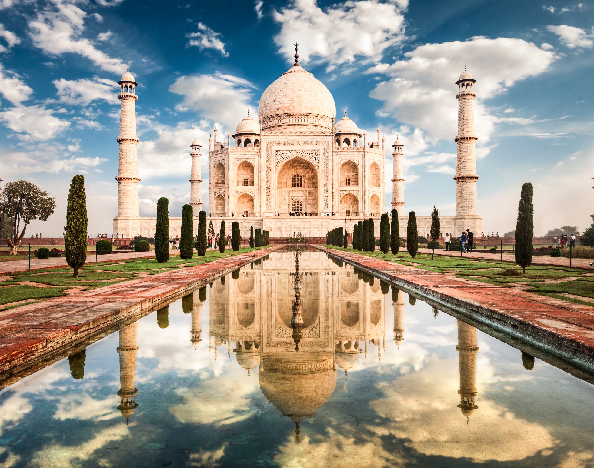 View of the Mosque in Delhi