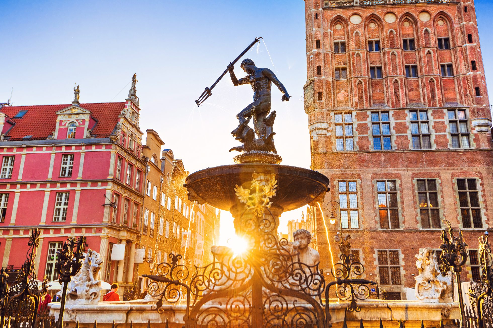 Neptune Monument in Gdansk