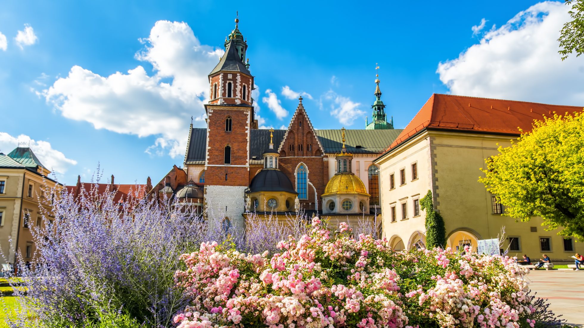 Wawel in the sun.
