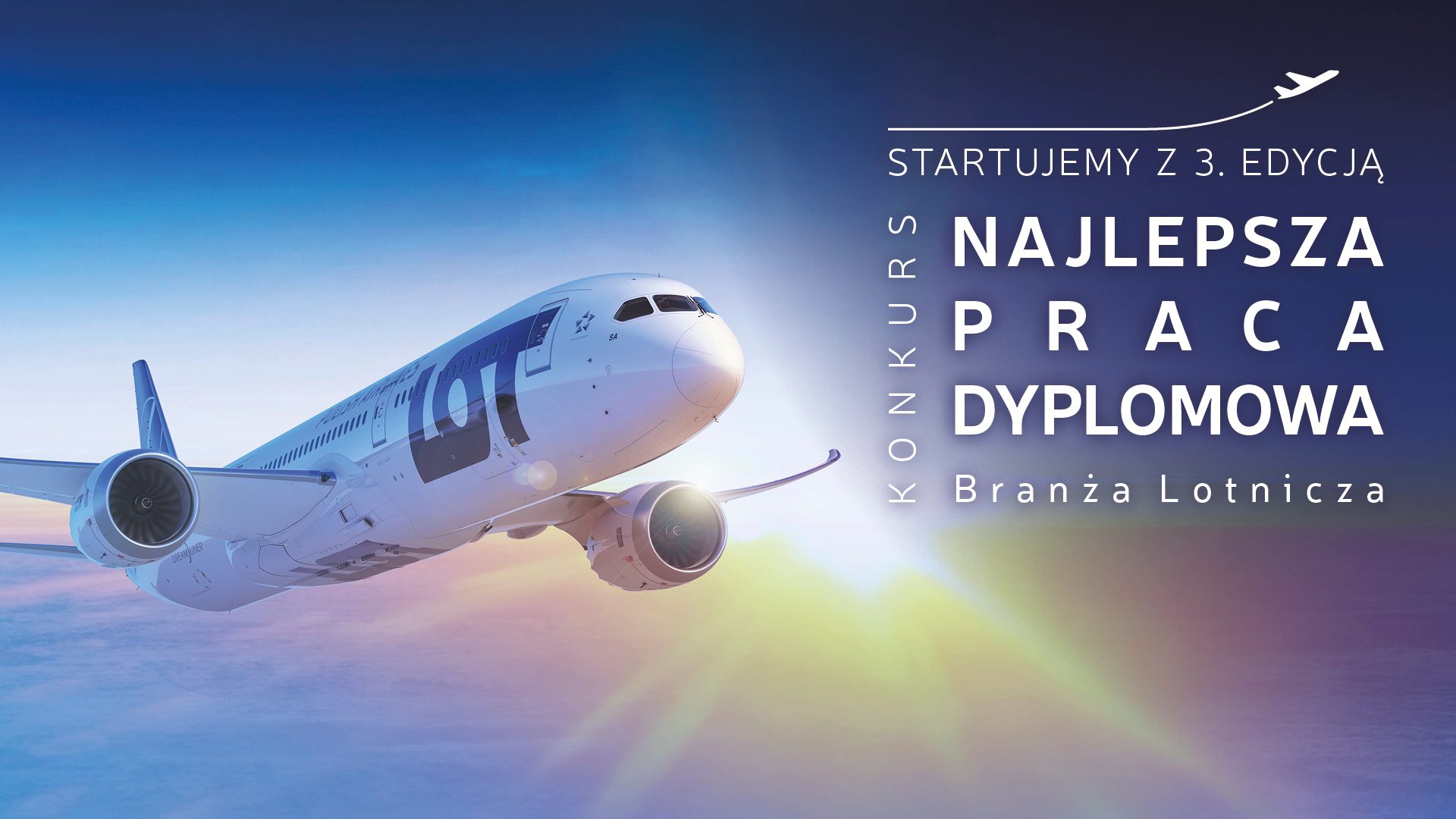 Baner konkursu na pracę dyplomową