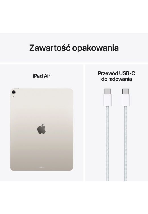 Apple iPad Air 13インチ Wi-Fi 128GB スターライト 13インチiPad Air Wi-Fiモデル 128GB - スターライトを購入