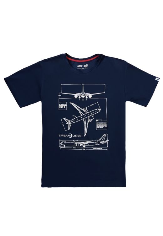 ★LMC★ FLYING PUPPY TEE navy LMC