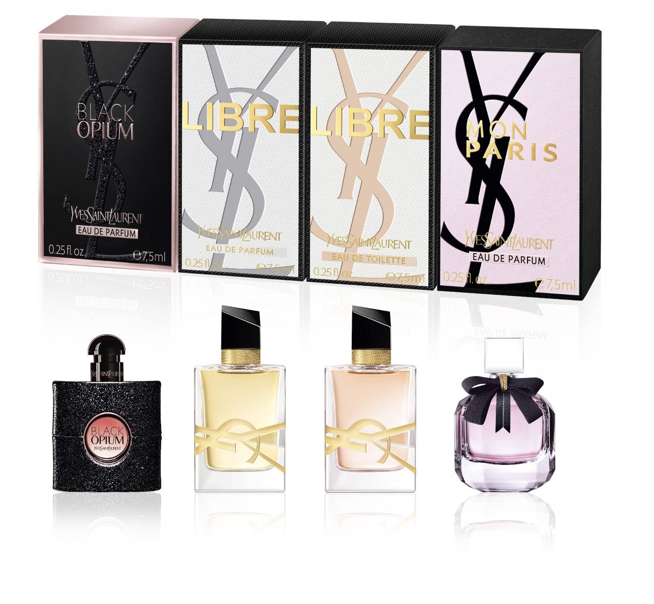 YVES SAINT LAURENT Zestaw Miniaturek BLACK OPIUM 7,5 ML +