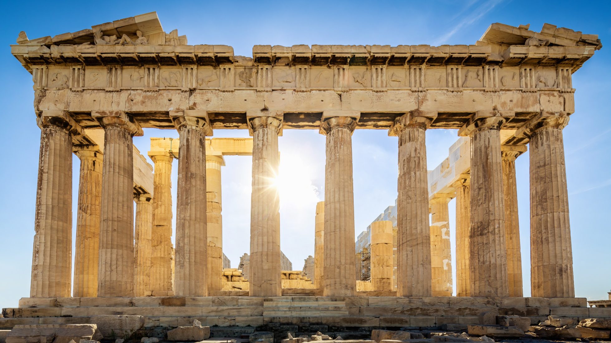 Acropolis in the sun