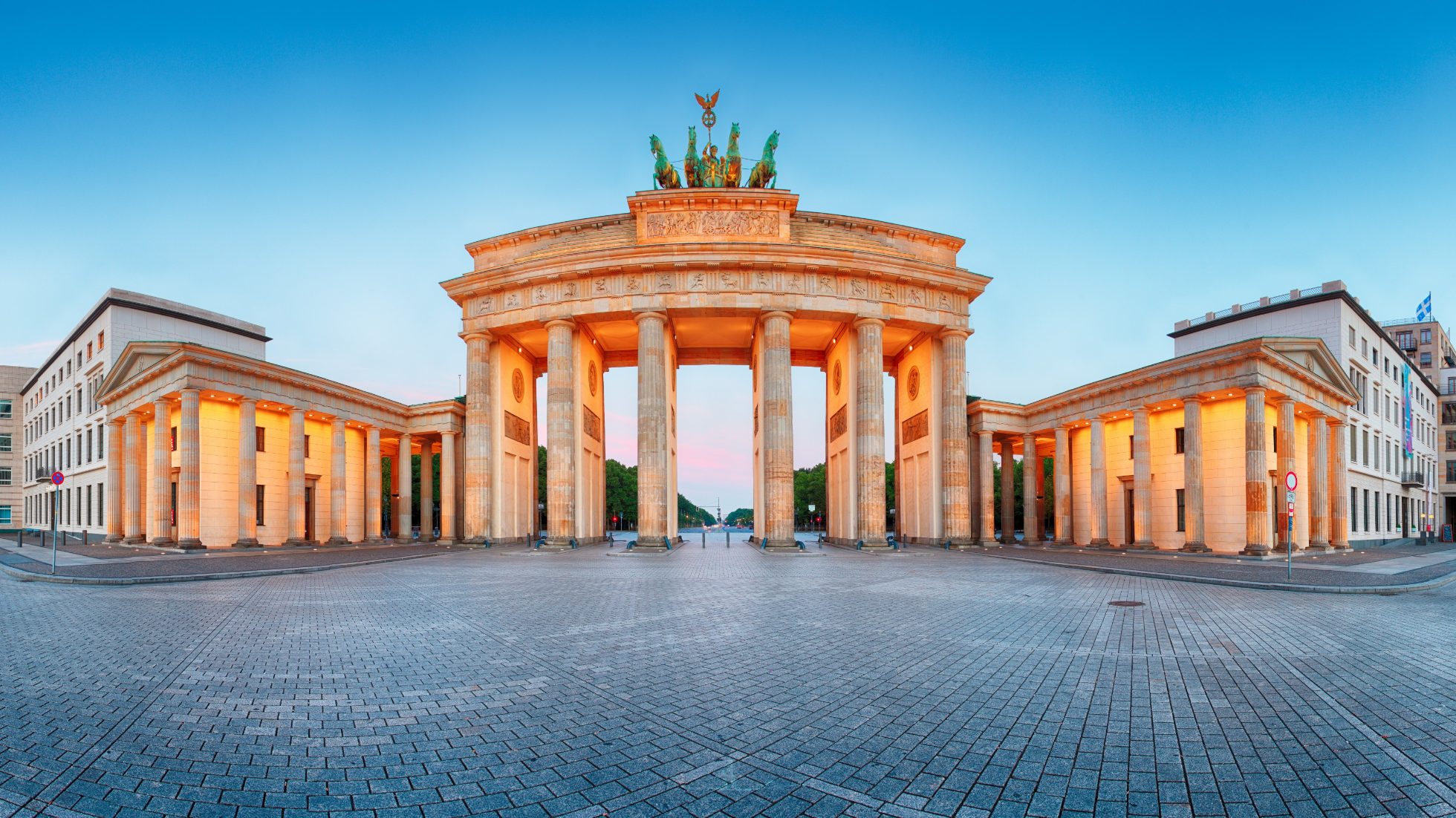 View on the Berlin - flights to Germany
