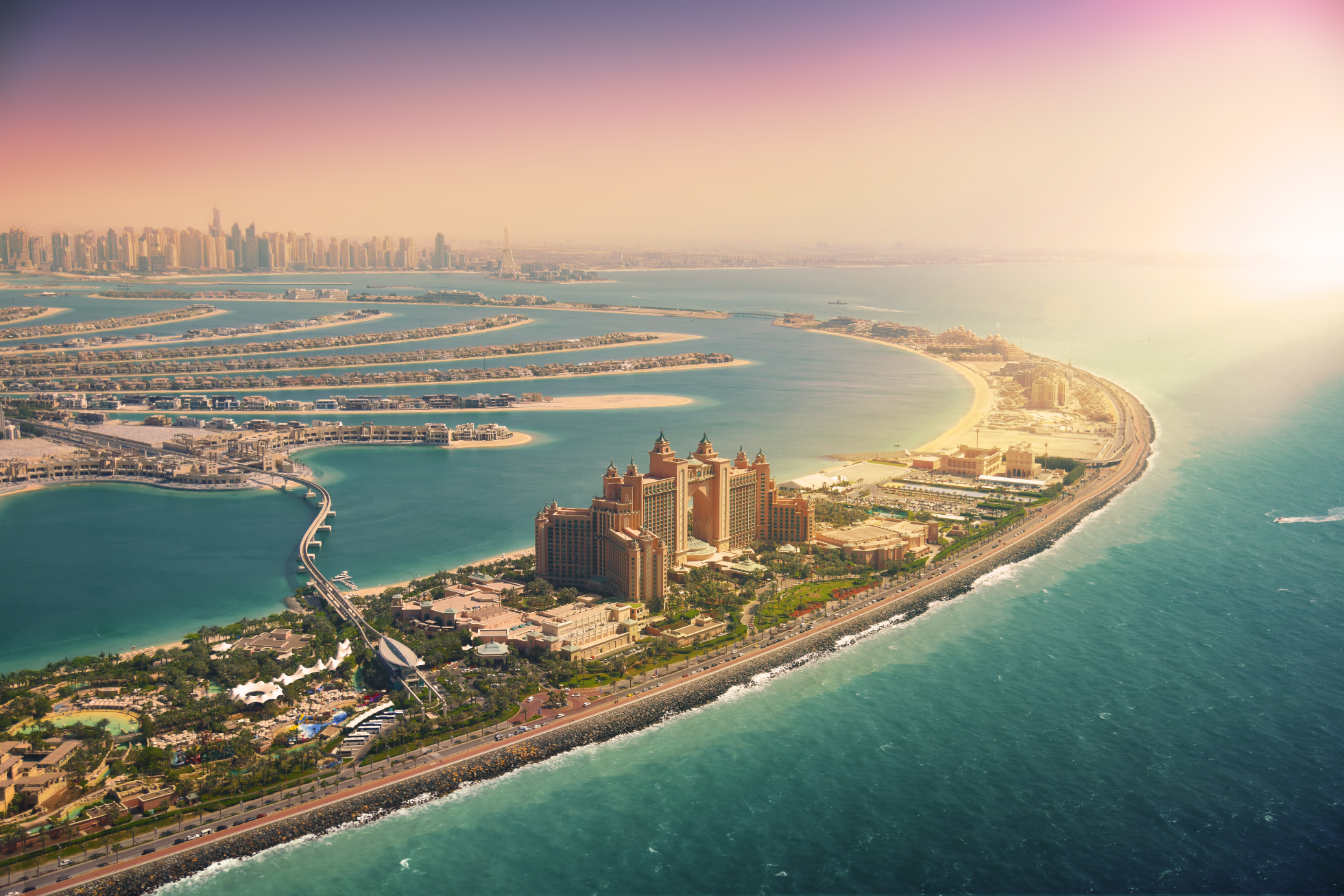 Shoreline in Dubai